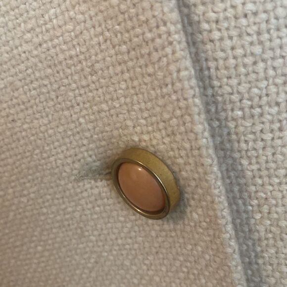 Vintage Double Breasted Camel Coat S - Picture 4 of 12